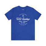 Nassau Bahamas Sailing T-shirt - Wet Sundays