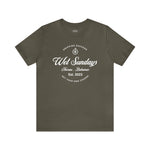 Nassau Bahamas Sailing T-shirt - Wet Sundays
