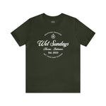 Nassau Bahamas Sailing T-shirt - Wet Sundays