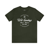Nassau Bahamas Sailing T-shirt - Wet Sundays