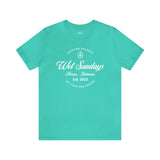 Nassau Bahamas Sailing T-shirt - Wet Sundays