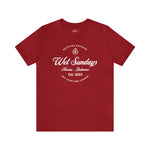 Nassau Bahamas Sailing T-shirt - Wet Sundays