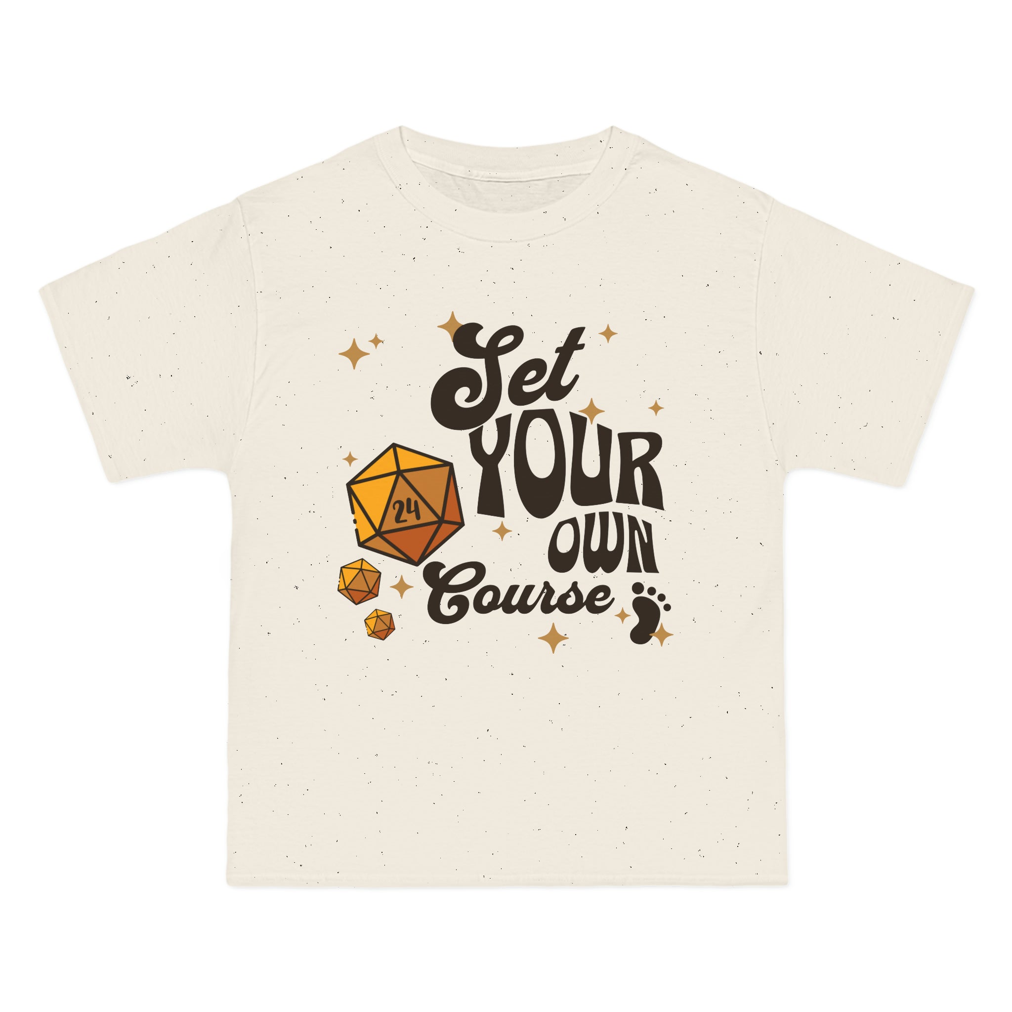 Roll the Dice Heavy Cotton T-Shirt - Wet Sundays