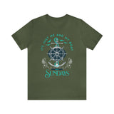 Routes of Wet Sundays Sailing T-shirt - Wet Sundays