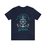 Routes of Wet Sundays Sailing T-shirt - Wet Sundays