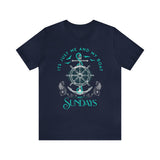 Routes of Wet Sundays Sailing T-shirt - Wet Sundays