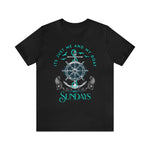Routes of Wet Sundays Sailing T-shirt - Wet Sundays