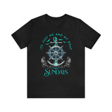 Routes of Wet Sundays Sailing T-shirt - Wet Sundays