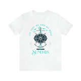 Routes of Wet Sundays Sailing T-shirt - Wet Sundays