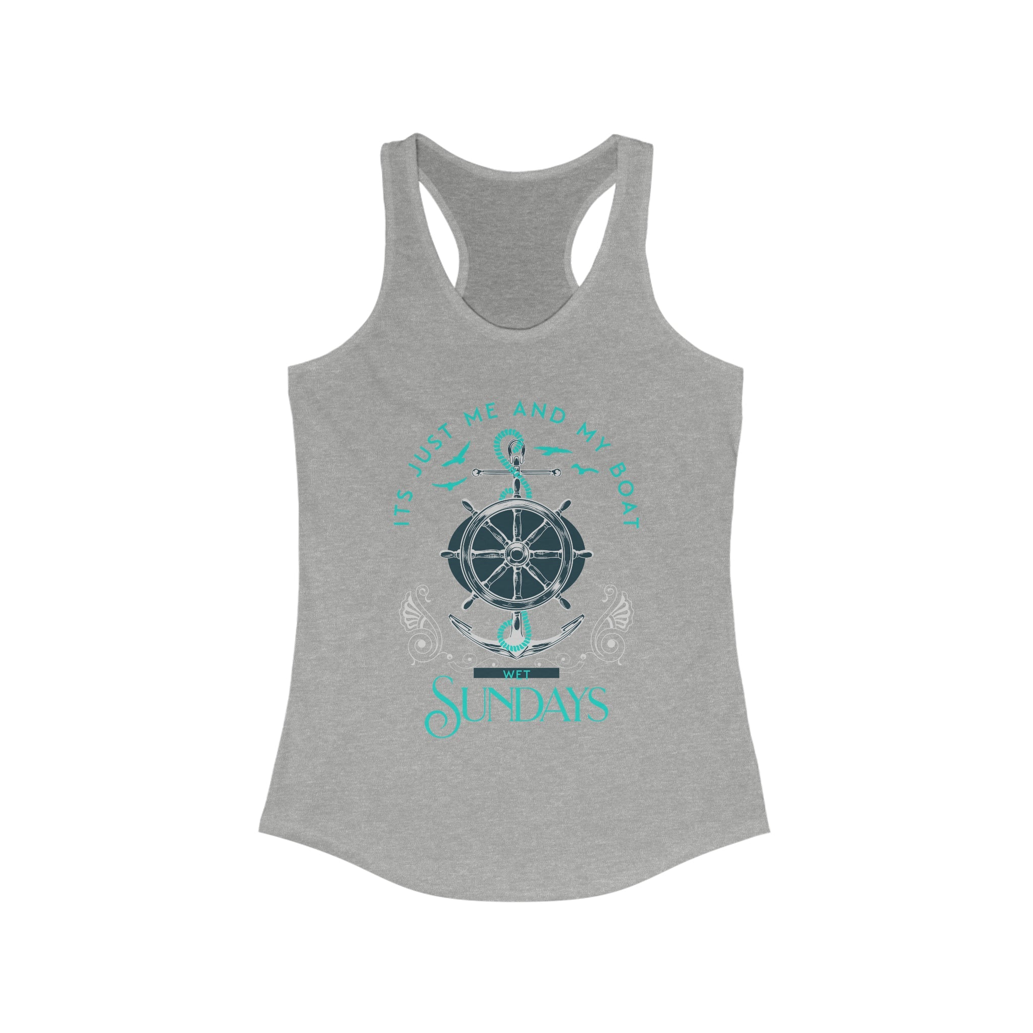 Routes of Wet Sundays Sailing Tank Top - Wet Sundays