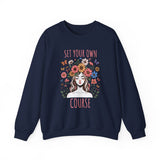 Set Your Own Course Sweatshirt - Wet Sundays