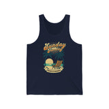 Sunday Funday Sailing Tank Top - Wet Sundays