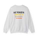 Wet Sundays Heavy Crewneck Sweatshirt - Wet Sundays