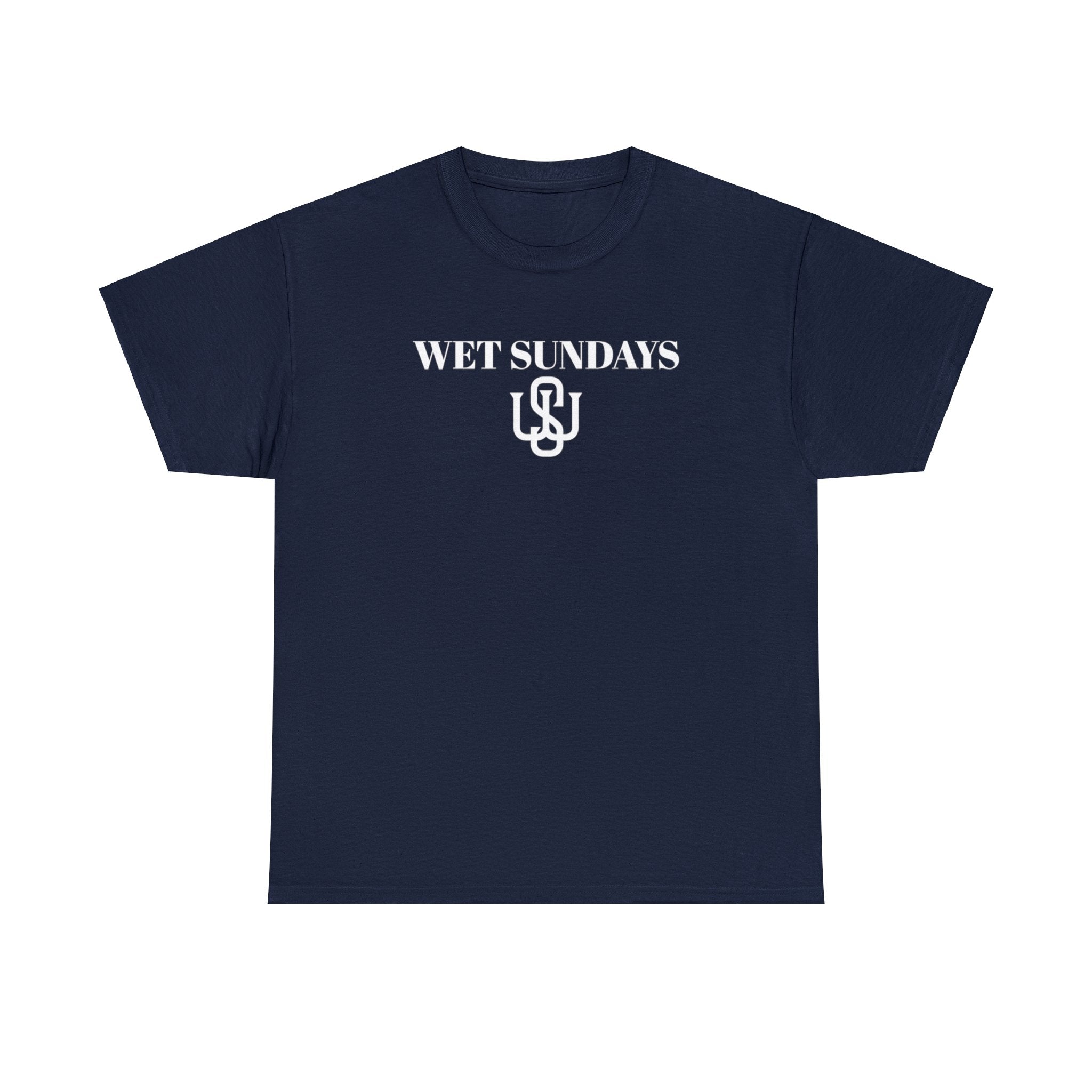 WS Logo Heavy Cotton Tee - Wet Sundays