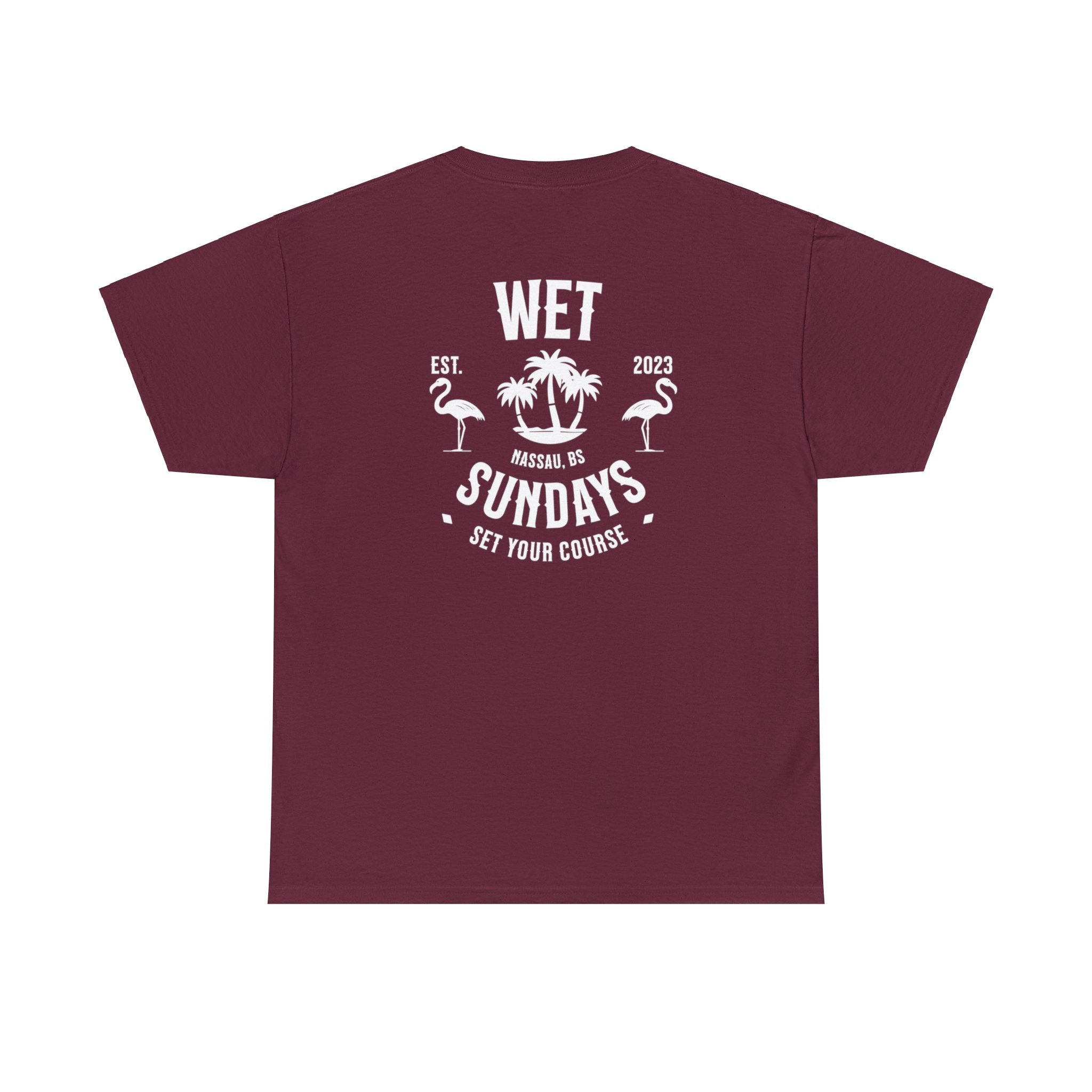 WS Logo Heavy Cotton Tee - Wet Sundays