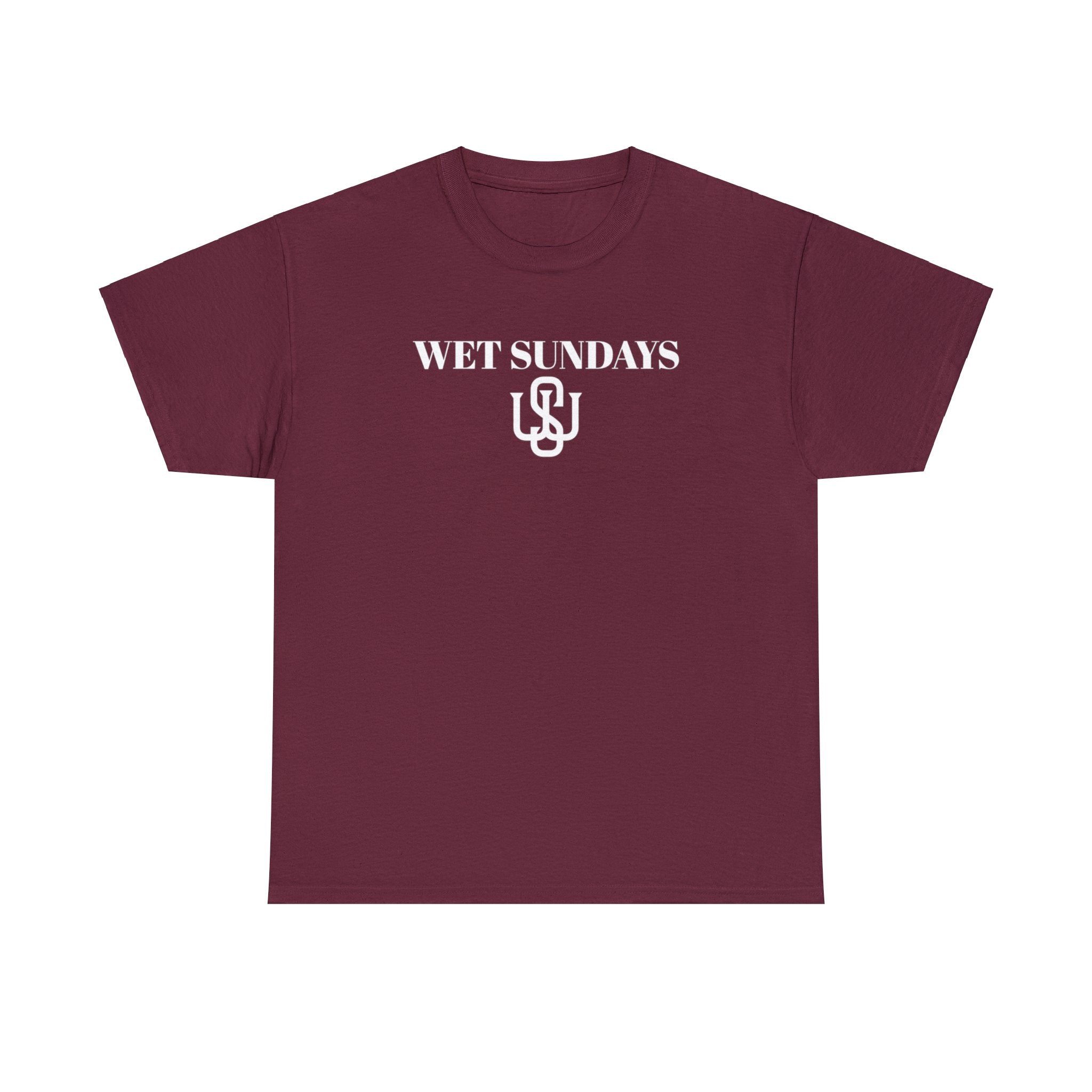 WS Logo Heavy Cotton Tee - Wet Sundays