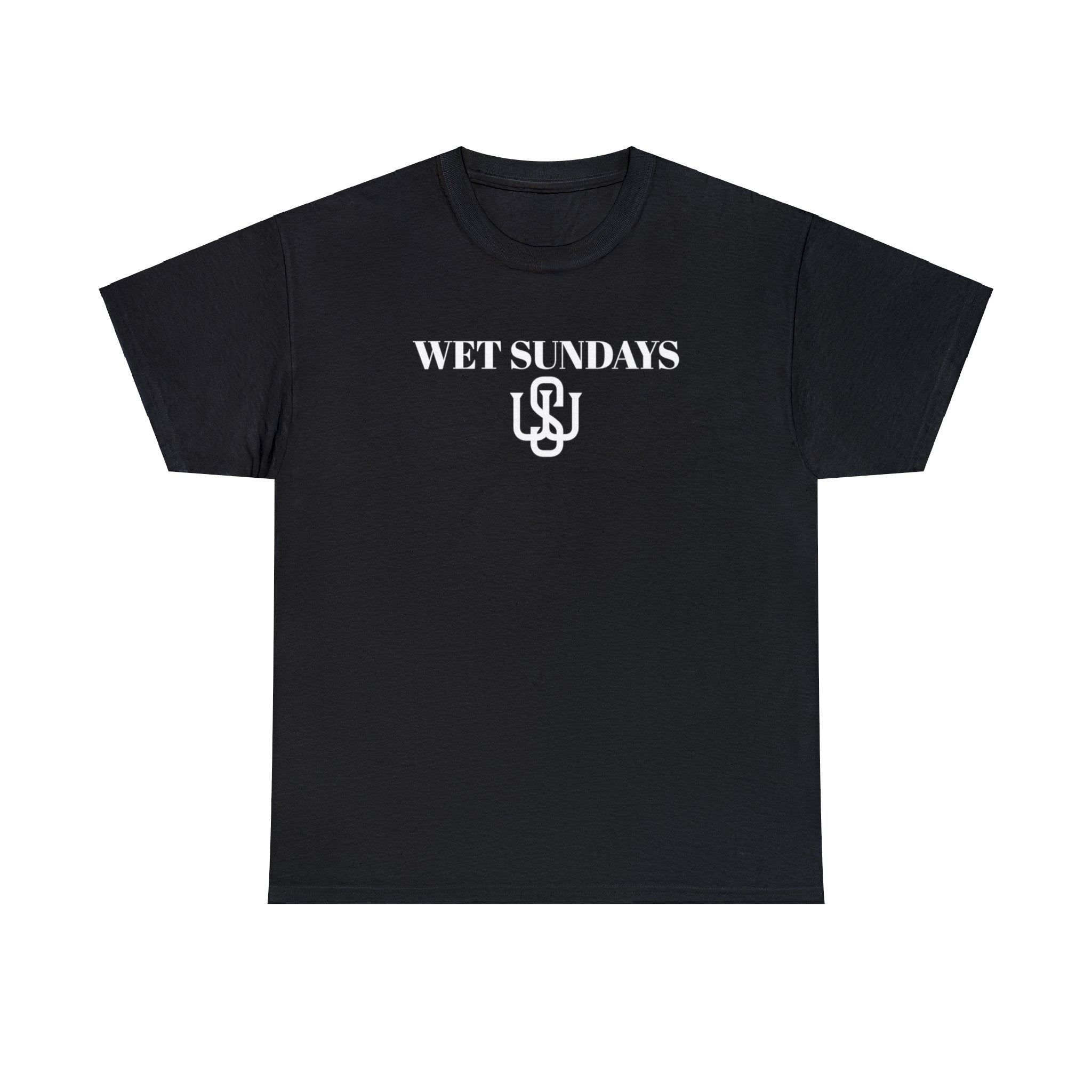 WS Logo Heavy Cotton Tee - Wet Sundays
