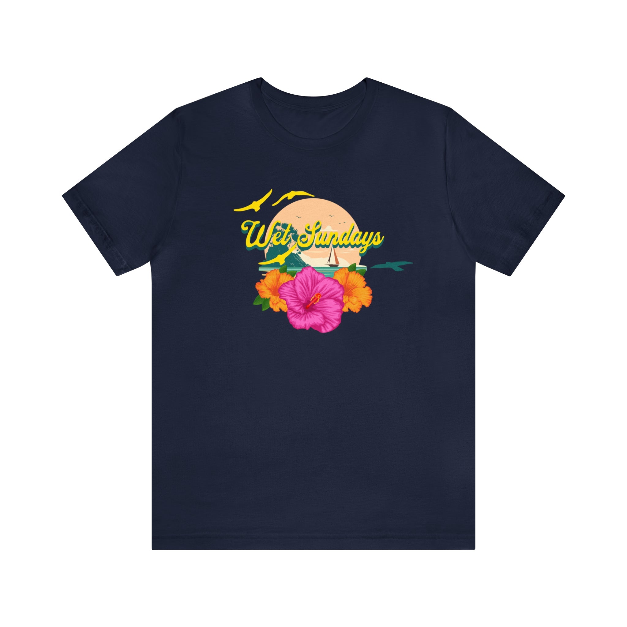 WS Logo Sailing T-Shirt - Wet Sundays